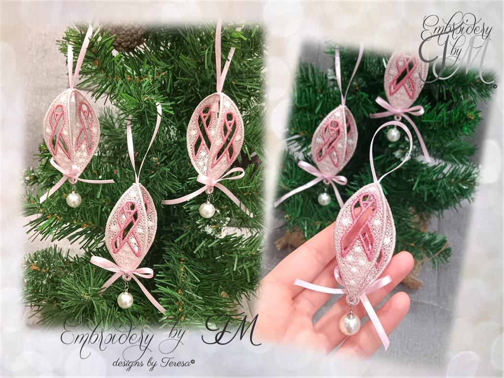 Christmas ornament No.2 / 5x7 hoop Embroidery by TM designs by