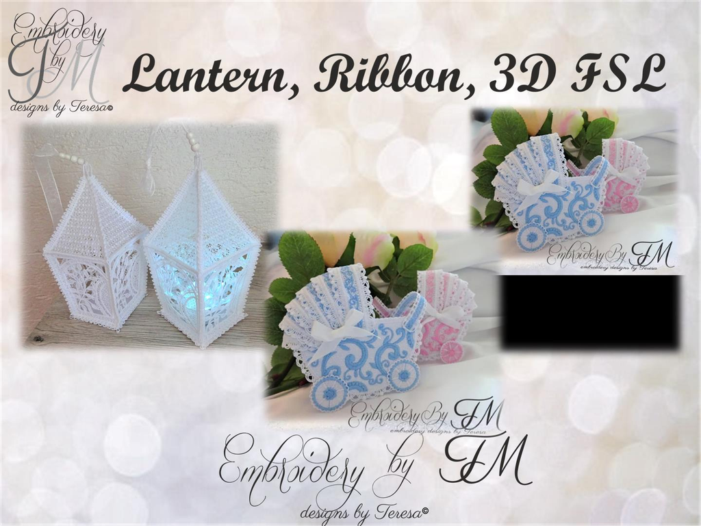 Lantern, Ribbon, 3D FSL