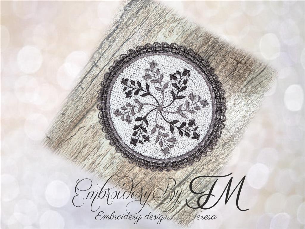 Coaster flowers No.2 / 5x7