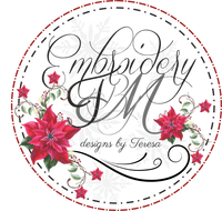 Embroidery by TM - designs by Teresa 