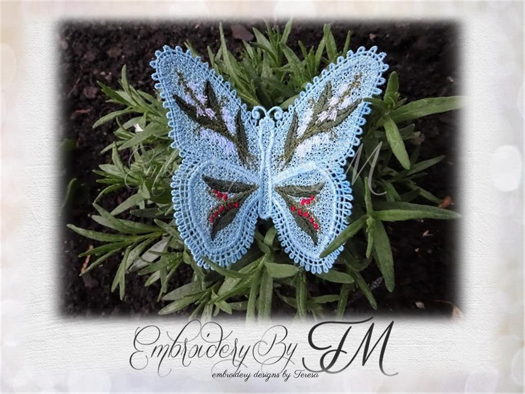 Butterfly May / 4x4 hoop