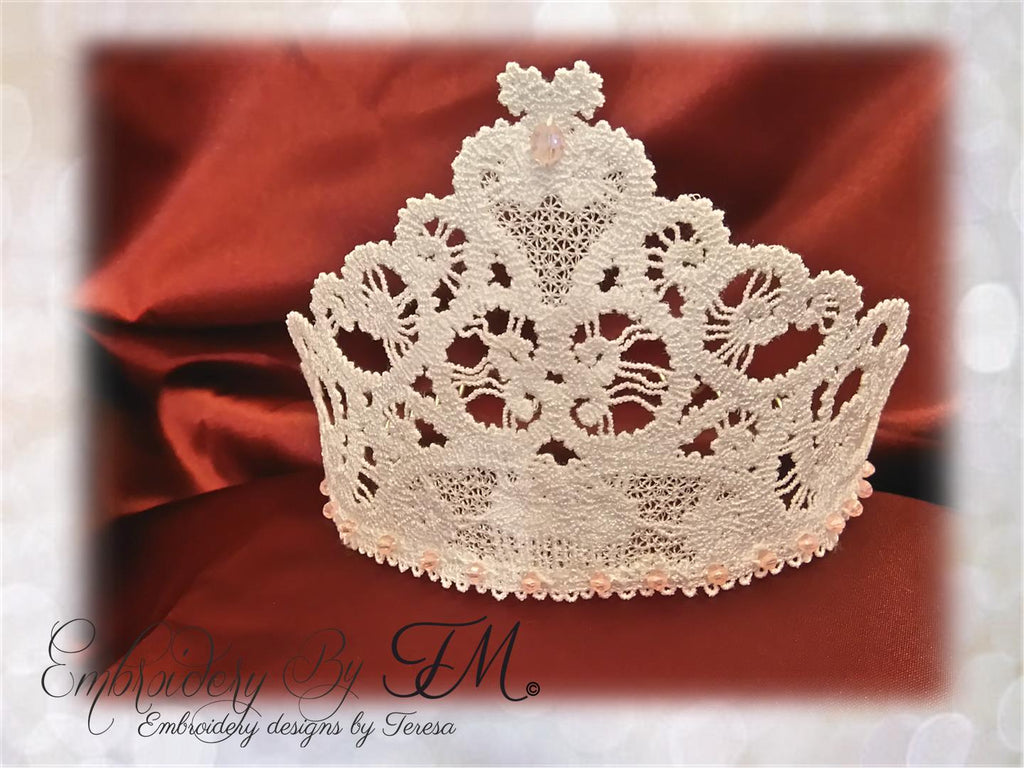 Mini Crowns Set  Embroidery Design