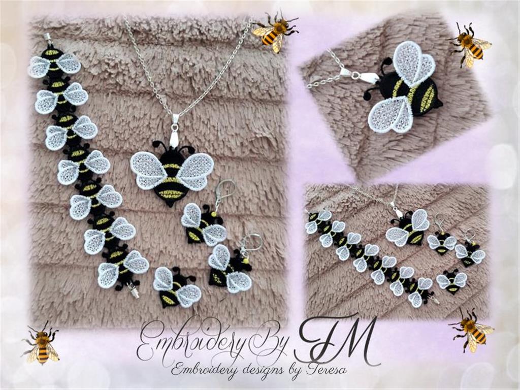 Bumble-bee jewelry FSL