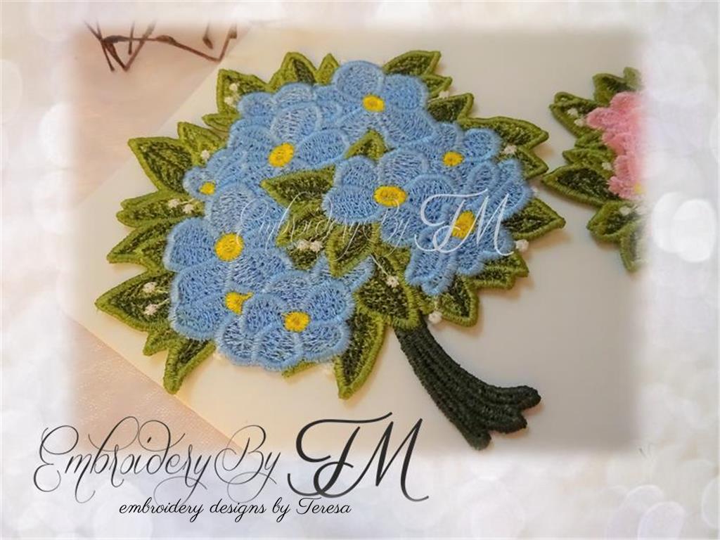 Flowers decorations / two sizes / two variations