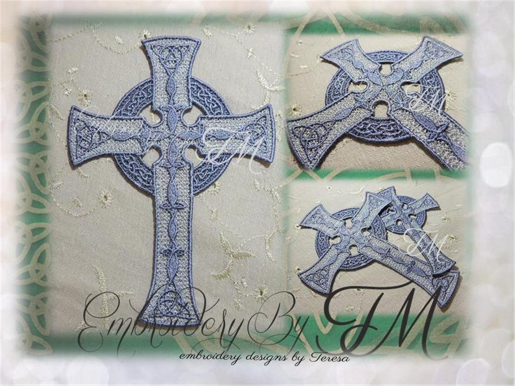 Celtic cross FSL/ two sizes/ with loop and without loop