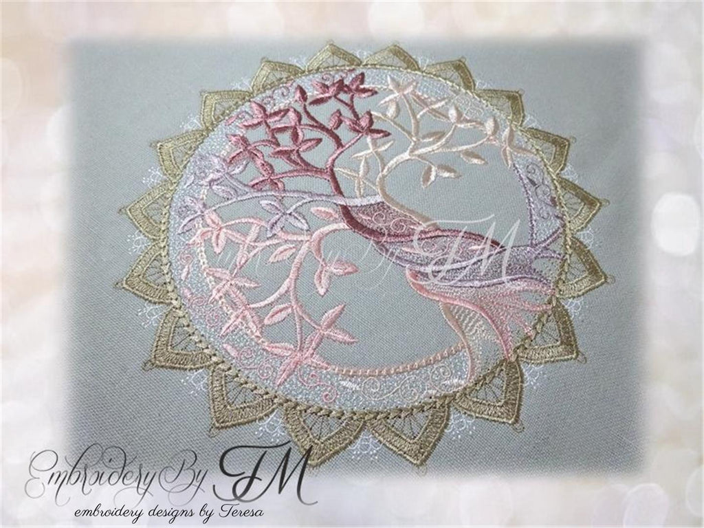 Tree of Life / embroidery design / This design is not FSL!/ five sizes