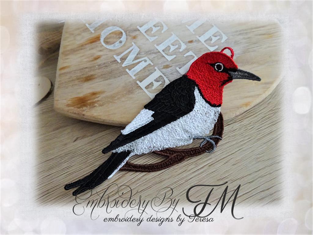 Red-headed woodpecker FSL/ two sizes