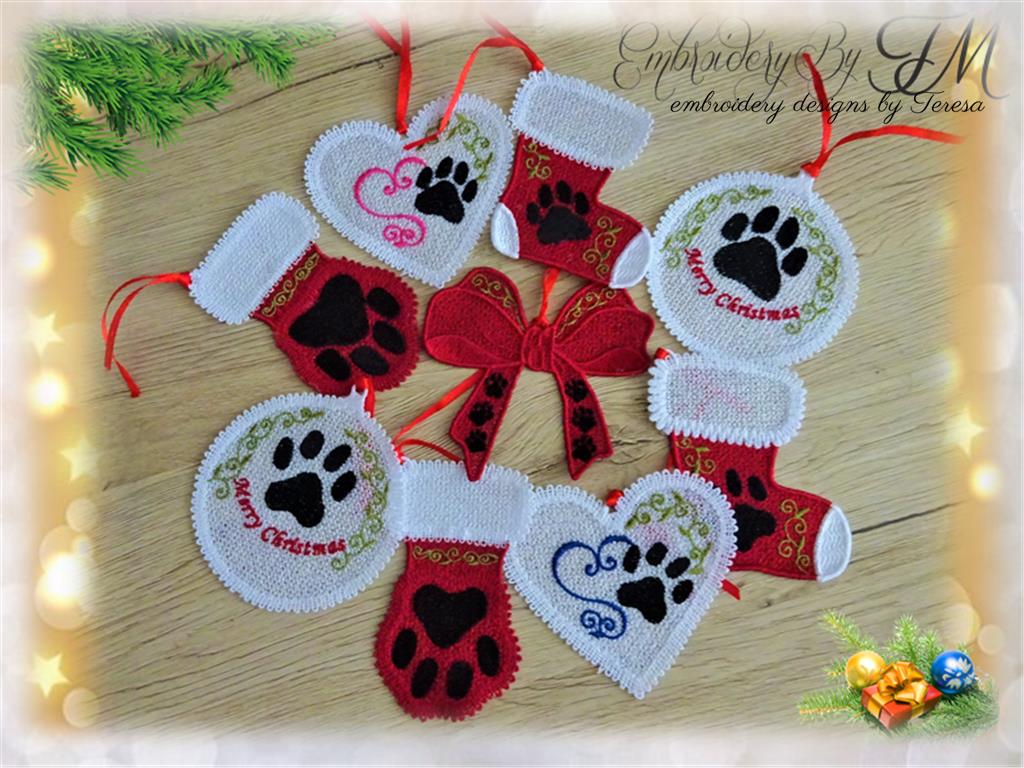 Christmas decorations FSL for dogs and cats