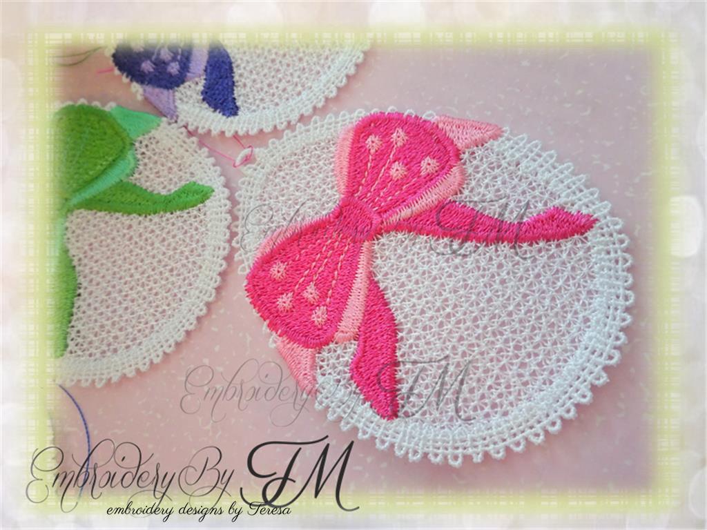 Easter Egg lace / 4x4 hoop