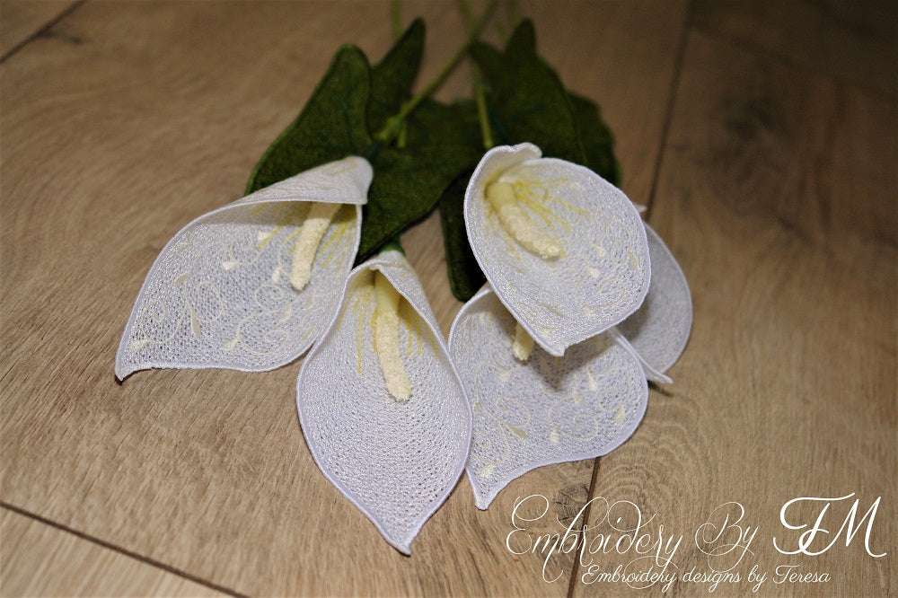 3D Calla lily / two sizes