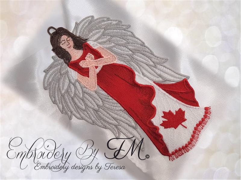 Patriotic angel  Canada / two sizes