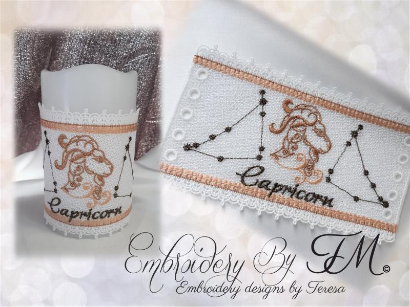 Candle corset Capricorn / 5x7 hoop