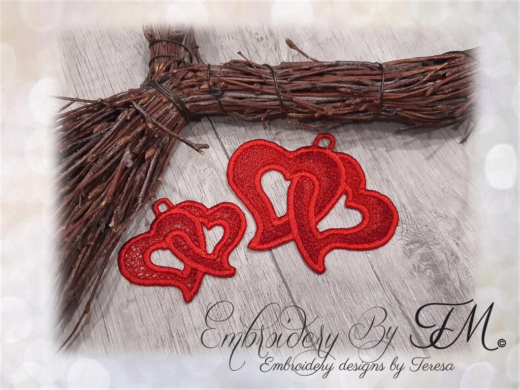Happy Valentine's Day Heart Embroidery Design #2 - Stitchtopia
