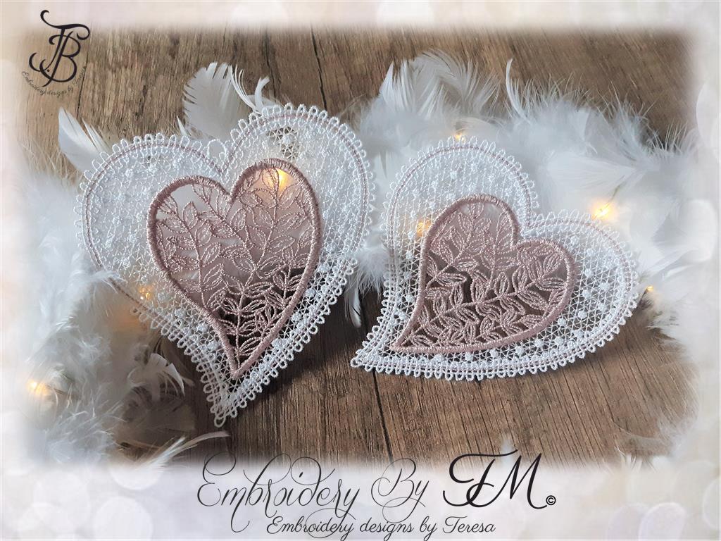 Valentine's Day – Embroidery by TM - designs by Teresa